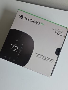 ecobee3 lite Smart Thermostat - Black and White NIB